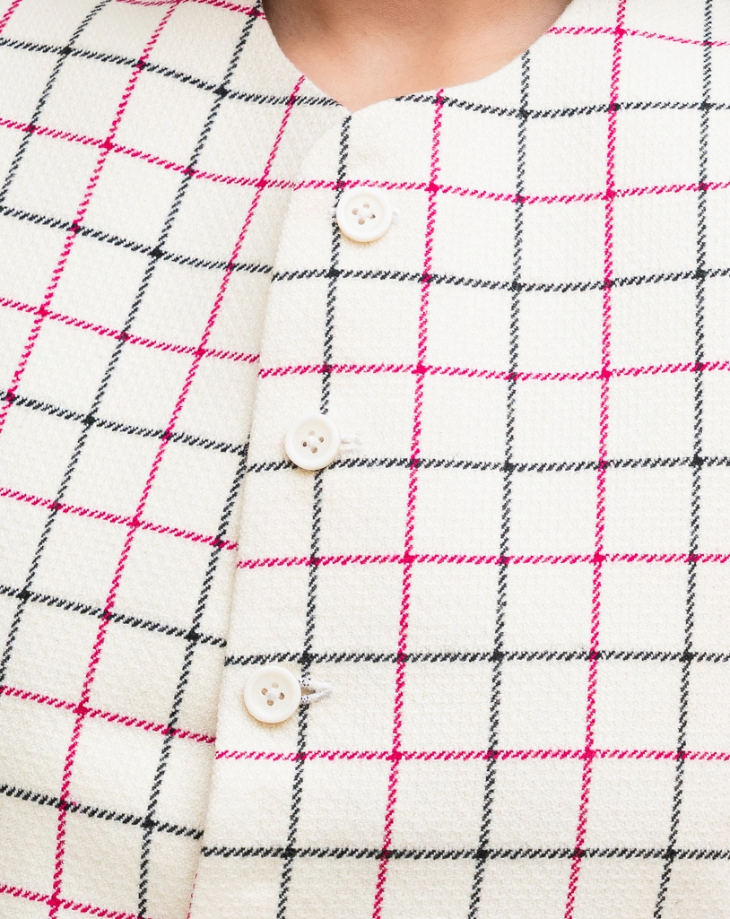 Kullu Border Check Jacket - Image 2