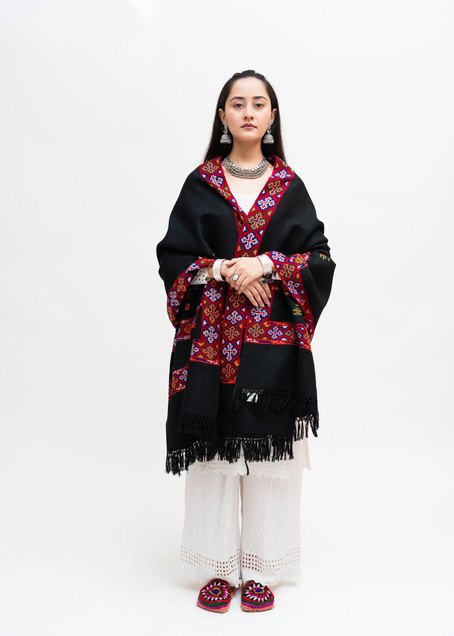 Single Patti Kinauri Shawl - Image 2