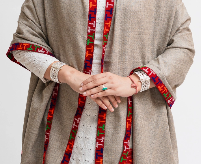 Single Patti Kinauri Shawl - Image 6