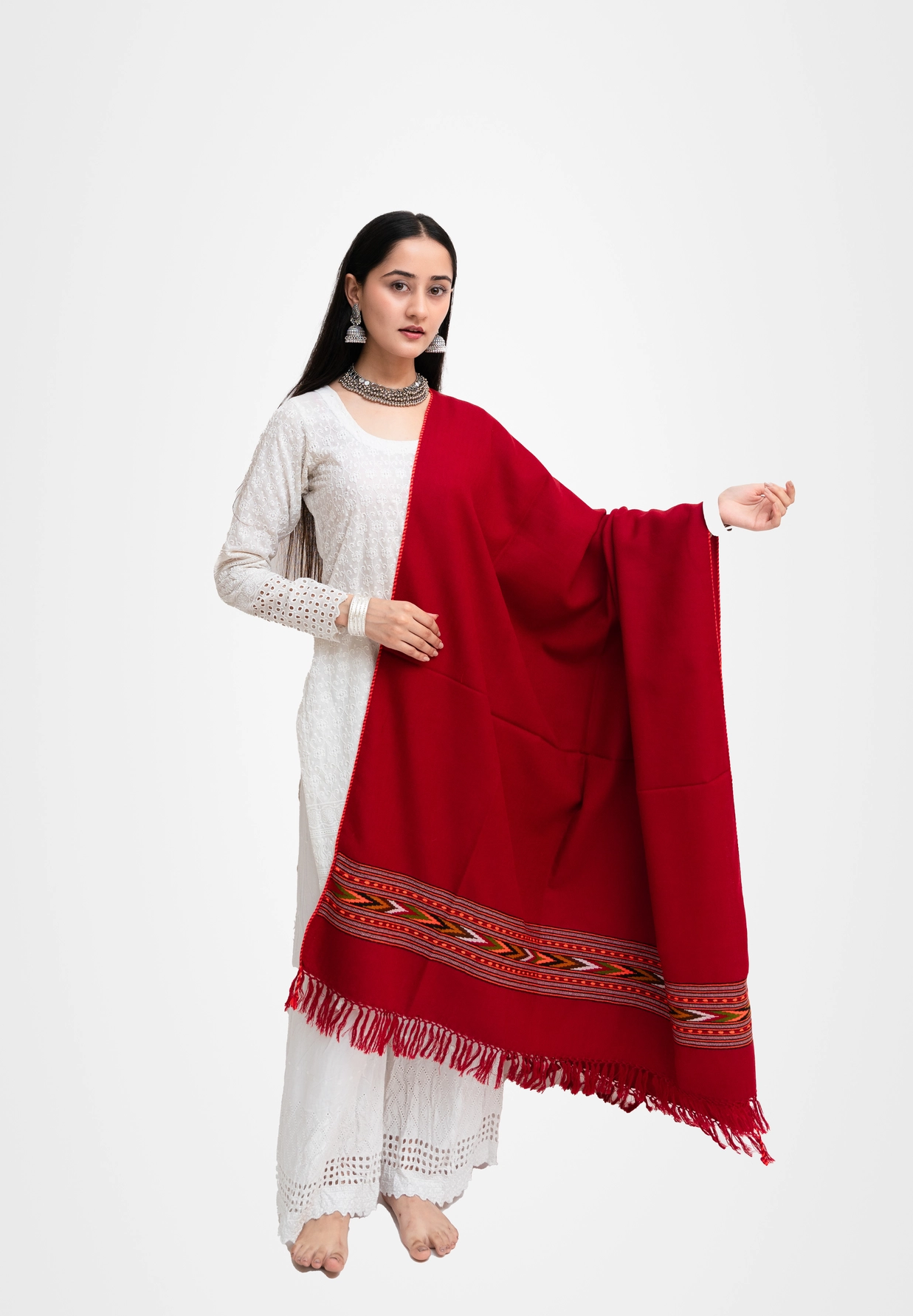 Single Patti Kingri Shawl - Image 4