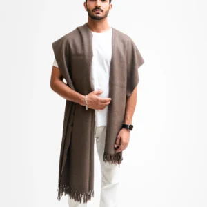 Pure Wool Plain Men Shawl