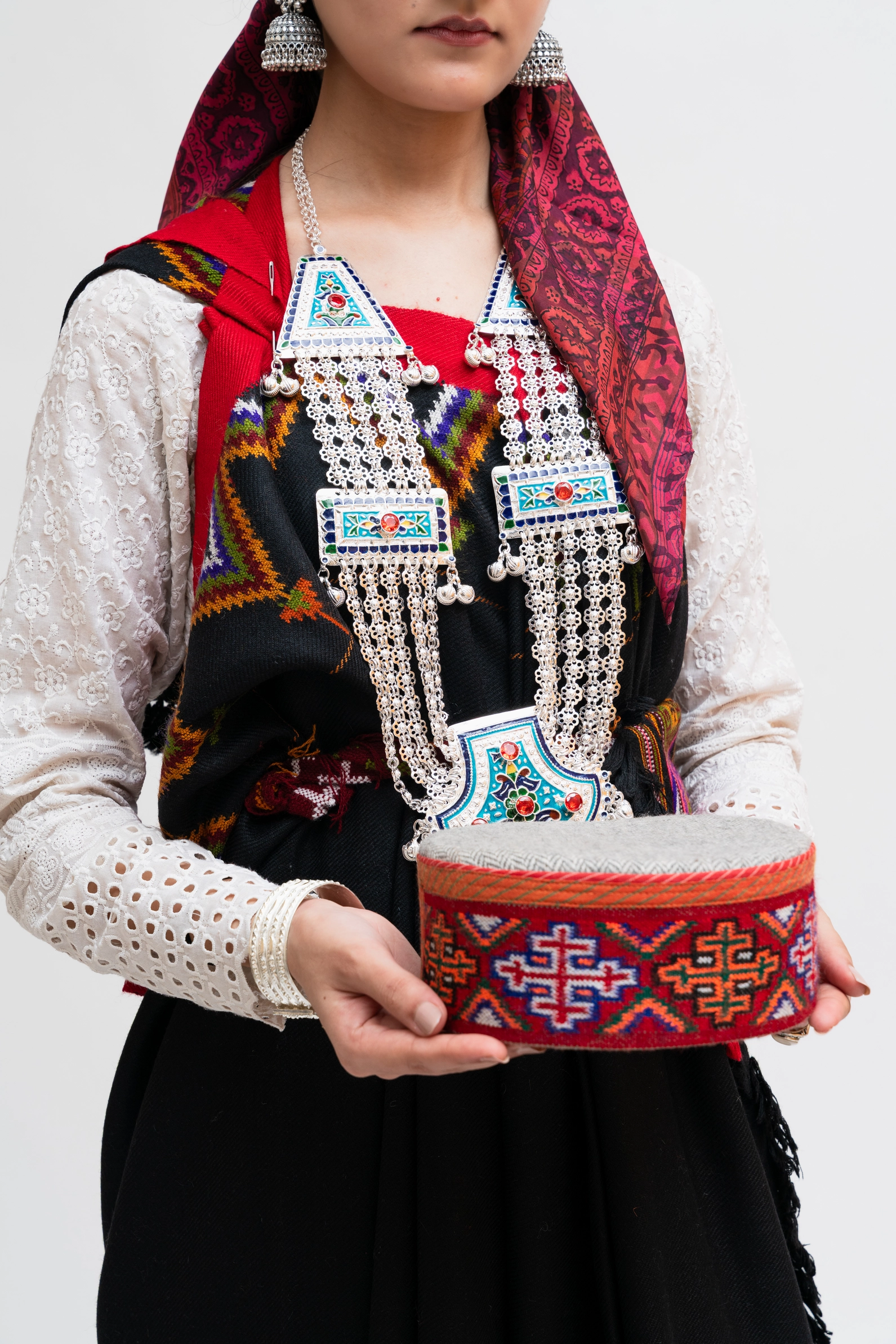 Traditional Morpanja Design Kullu Cap