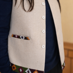 Kullu Border Half Jackets